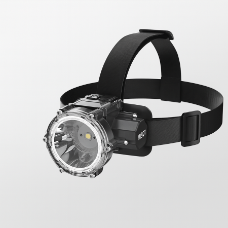 Smart Deals - Lanternă Frontală WARSUN WE01 Reîncărcabilă USB cu Senzor de Mișcare IP67