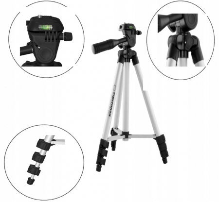 Mini trepied telescopic Esperanza Cedar Compact 36-106 cm pentru camere foto și video [1]