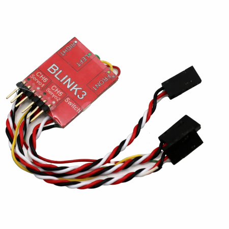 Module electronice - Modul RC Blink 3 Switch Dublu cu Memorie pentru Navomodel 2 Cuve
