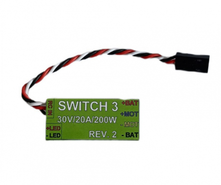 Modul RC Switch 3 - Control Motor Cuva Rotativă, 30V, 16A