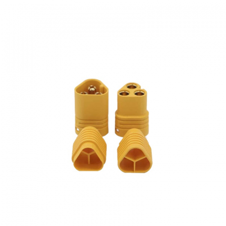 Mufa MT60 pentru Motoare Brushless – Set  Conector Mama-Tata cu Protecții [4]