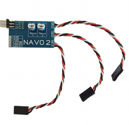 Module electronice - Modul NAVO 2 pentru Navomodele cu 2 Cuve - Control Lumină și Basculare
