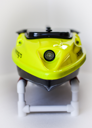 Navomodel de Viteză Brushless cu Sonar LUCKY FF918C și Acumulator 4S - Galben Fluo [3]