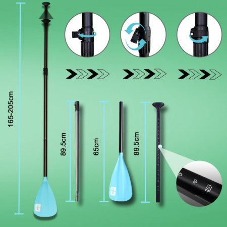 Placă SUP Gonflabilă Albastru Deschis 2-în-1 – Oferta Limitată! Tot ce Ai Nevoie pentru Aventuri de Neuitat. Cumpără Acum, Stocuri Reduse! [4]