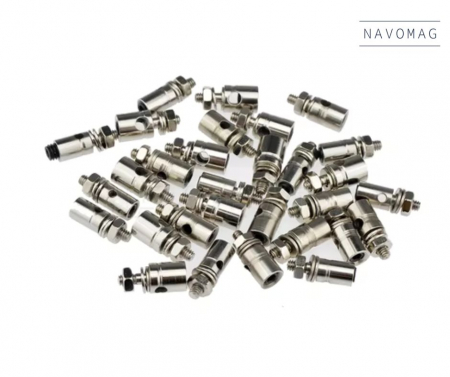 Prindere Reglabilă Aeromodele - Set 2 Bucăți, Gaura 2,3 mm, Șurub-Piuliță