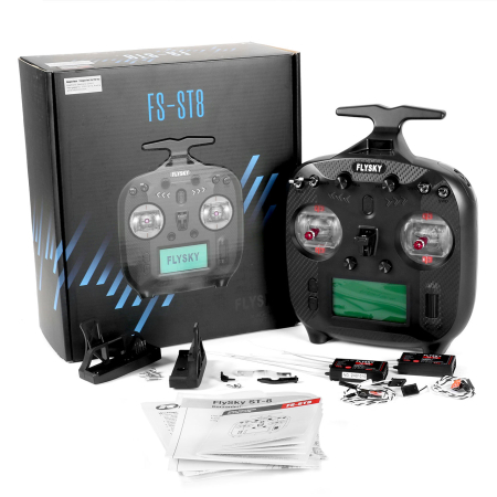 Radiocomandă Flysky FS-ST8 Upgrade FS007 – 8 canale, ecran tactil color, tehnologie AFHDS 3 [6]