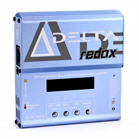 Accesorii acumulatori - Încărcător Redox DELTA – Universal, 50W, cu Echilibrator Integrat pentru Baterii LiPo, NiMH, Pb