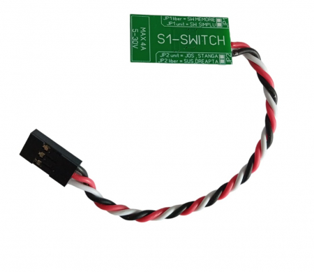 Module electronice - S1 Switch – Control Inteligent pentru Consumatori RC, Ideal pentru Sonar și Faruri