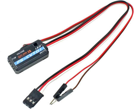 Module electronice - Senzor Voltaj Telemetrie FlySky FS-CVT01 pentru Radiocomandă și Receiver