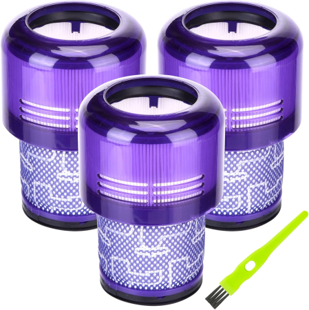 Ingrijire locuinta - Set 3 Filtre HEPA Lavabile Renew Force Compatibile Dyson V11 V15 SV14