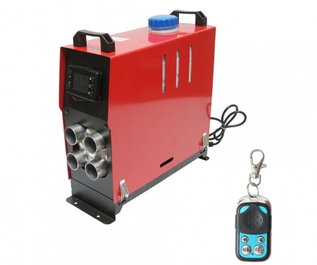 Accesorii auto - Sirocou Vertical Compact Portabil 8kW - Încălzitor Diesel 12V/24V pentru Mașini, Camioane și Case
