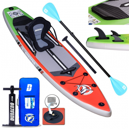Placă SUP Gonflabilă Portocalie 2-în-1 – Oferta Limitată! Tot ce Ai Nevoie pentru Aventuri de Neuitat. Cumpără Acum, Stocuri Reduse!