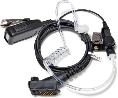 USB - HYS TPH900 Casca Microfon cu Tub Acustic si PTT pentru Airbus TPH-900 TETRAPOL