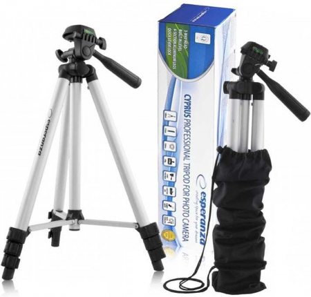 Sonare - Mini trepied telescopic Esperanza Cedar Compact 36-106 cm pentru camere foto și video