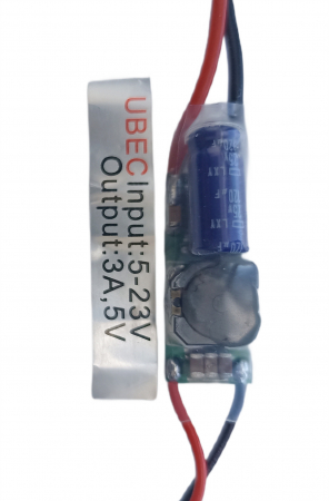 Ubec 5V 3A alimentare receiver navomodel sau alte aplicatii [2]
