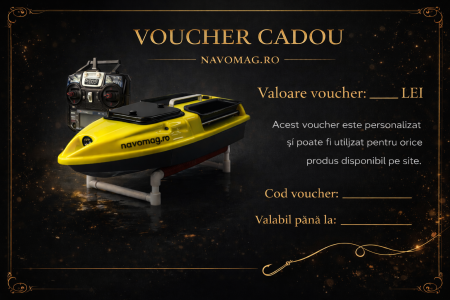 Voucher cadou - Voucher Cadou Navomag Personalizat pentru Pasionatii de Pescuit si Navomodele