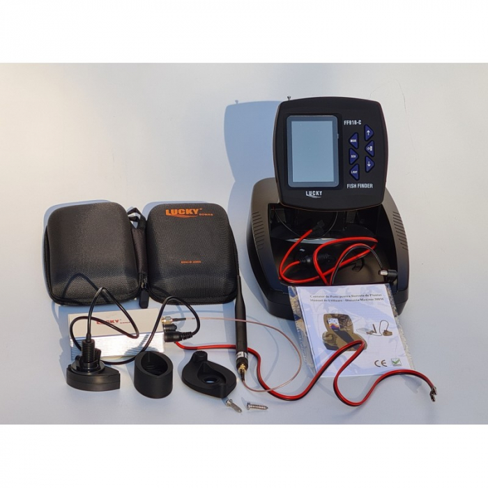 Sonar pescuit Lucky FF918-C Wireless 300M pentru navomodele