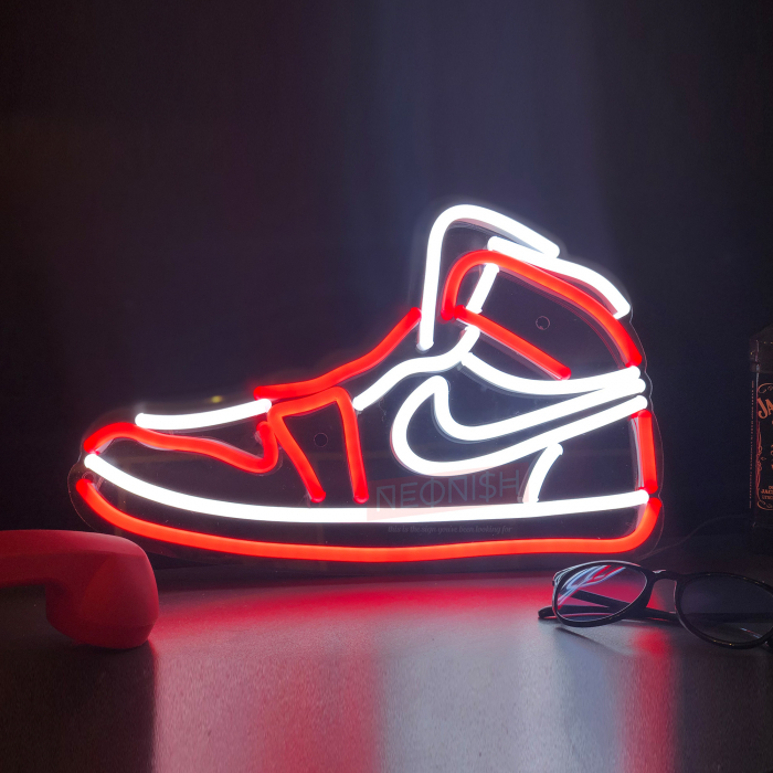 lampa luminoasa decorativa led neon Nike Air Jordan [2]