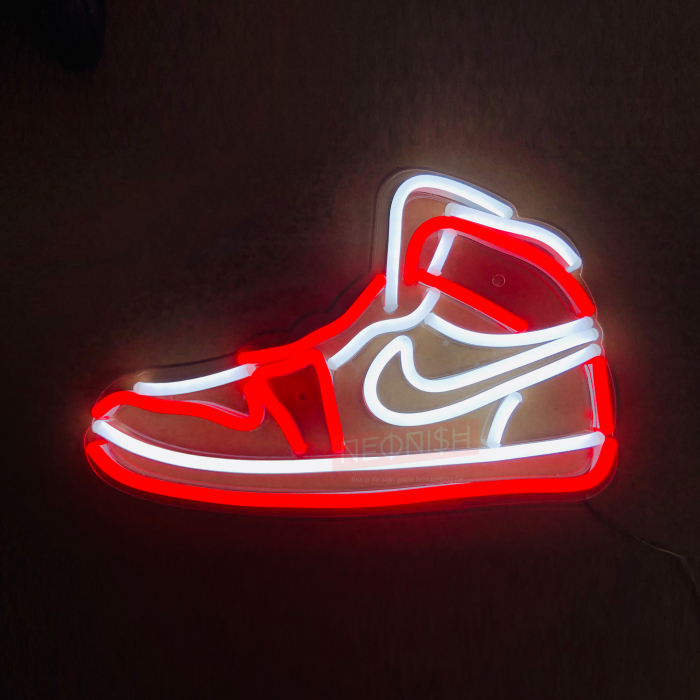 lampa luminoasa decorativa led neon Nike Air Jordan [1]