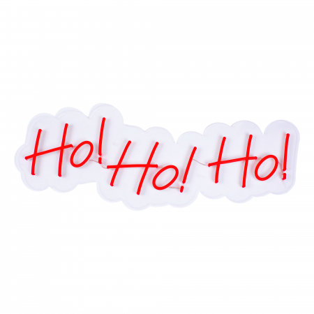 Lampa led NEON Ho! Ho! Ho! pentru ornament Craciun [3]