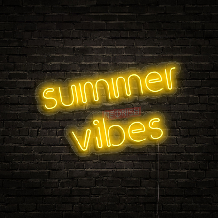 Shop - lampa luminoasa decorativa din led neon summer vibes