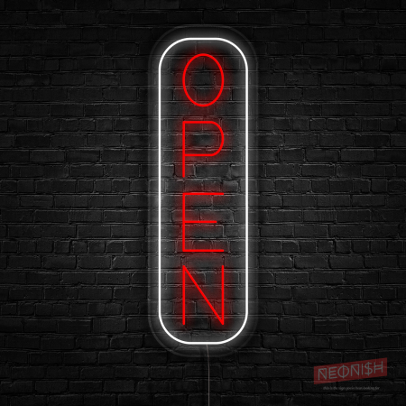 Shop - semn din led neon open
