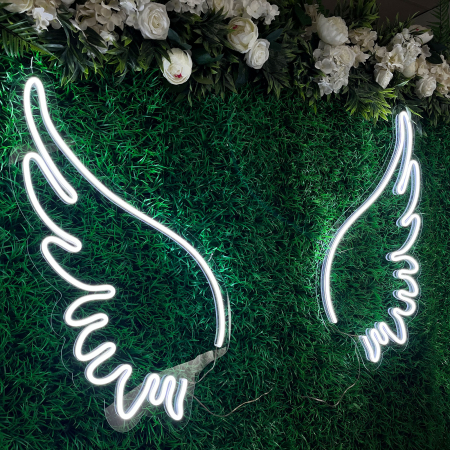 Shop - semn din led neon aripi de inger