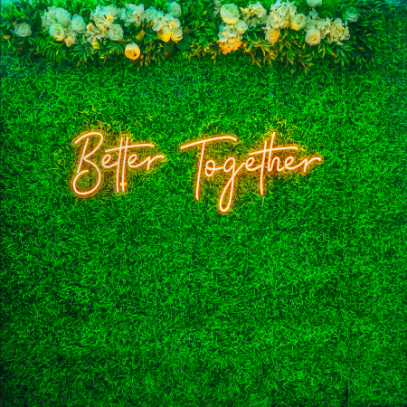 semn din led neon Better Together [5]