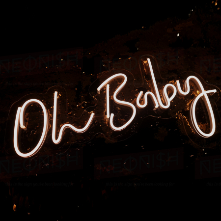 Semn led neon model Oh Baby [1]