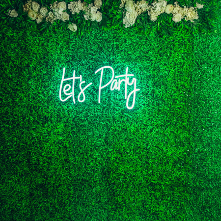 semn din led neon Let's Party [2]