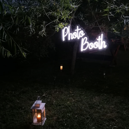 semn din led neon photo booth cabina foto [1]