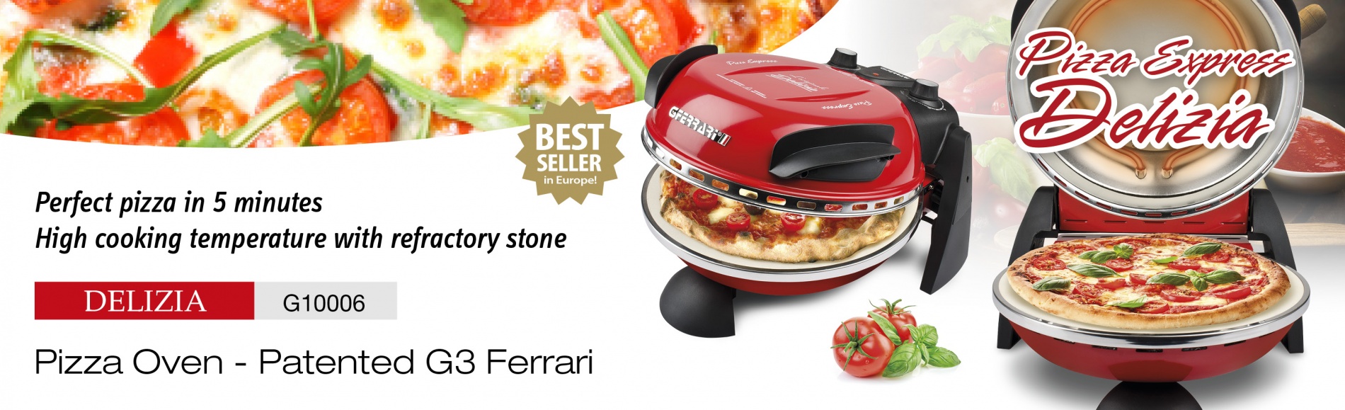 G3Ferrari Delizia cuptor pizza
