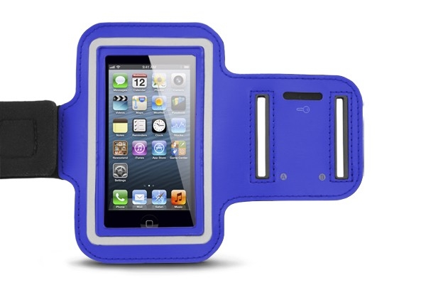 Husa sport XL pentru telefon, buzunar special pentru chei, universala, potrivita pentru telefoane cu dimensiunea maxima: 72,5x147mm [2]