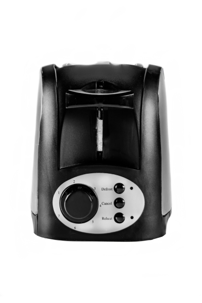 Prajitor de paine cu 7 trepte de prajire, capacitate 2 felii, oprire automata, negru-inox [2]