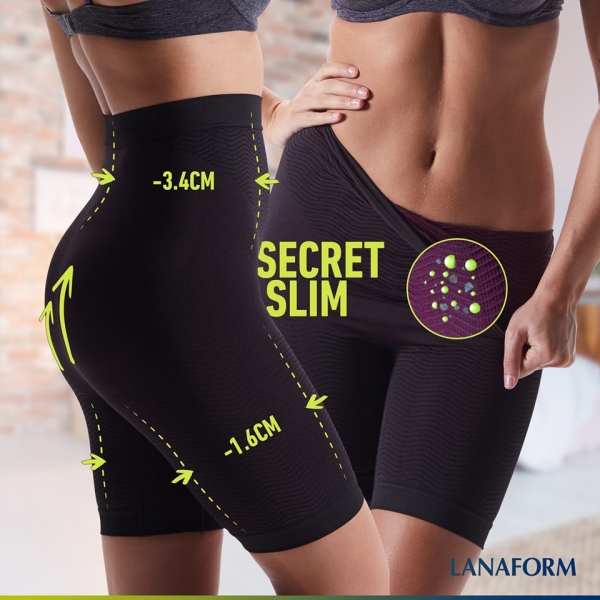 Colanti pentru slabire Secret Slim negru elastic, marime L [6]