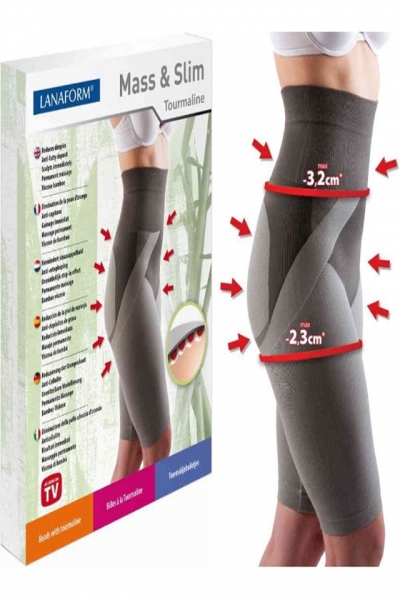 Colanti cu efect de modelare, intarire, cu turmalina, masaj 3D marime L, gri, ideali pentru activitate sportiva [2]