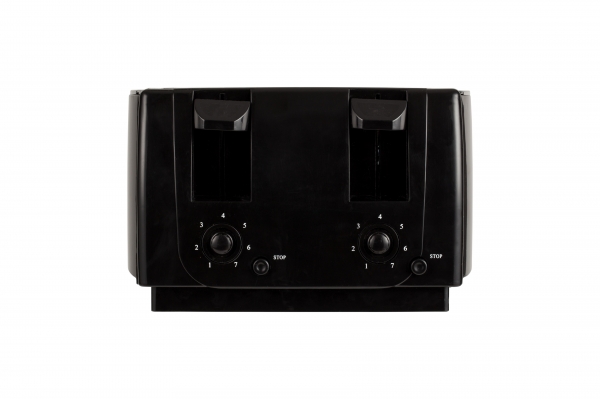 Prajitor de paine 4 felii, 7 grade de prajire 1300W, oprire automata, functie stop, negru [2]