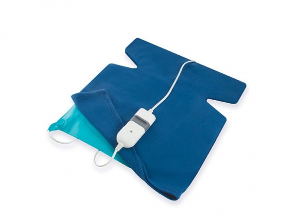 Perna cu incalzire electrica pentru spate si gat  60*40 cm, 3 setari temperatura si husa protectoare din microfibra [3]