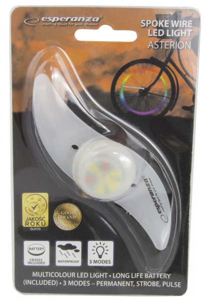 Lumina LED spite bicicleta multicolora, 3 moduri de iluminare, setare culoare, baterie inclusa, silicon [2]