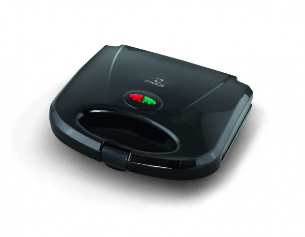 Sandwich Maker Pizzaiola 700 W, placi neaderente, indicator LED culoare negru [2]