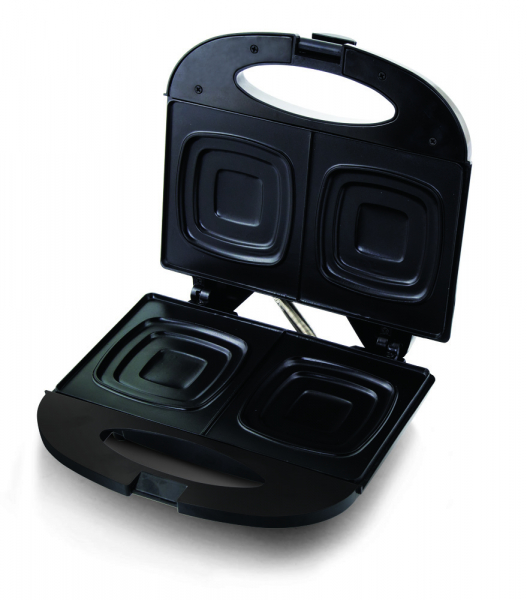 Sandwich Maker Pizzaiola 700 W, placi neaderente, indicator LED culoare negru [4]
