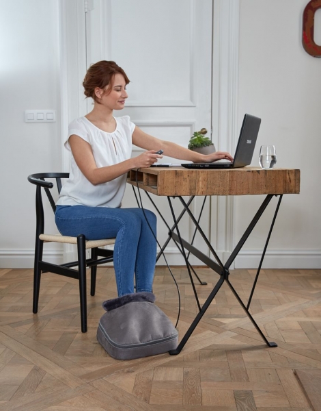 Aparat de masaj 2 in 1 Shiatsu Comfort si incalzire, 4 capete rotative, directie de rotatie dubla, 2 niveluri incalzire si vibratii, functie oprire automata [9]