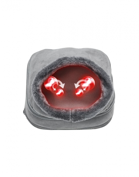 Aparat de masaj 2 in 1 Shiatsu Comfort si incalzire, 4 capete rotative, directie de rotatie dubla, 2 niveluri incalzire si vibratii, functie oprire automata [5]