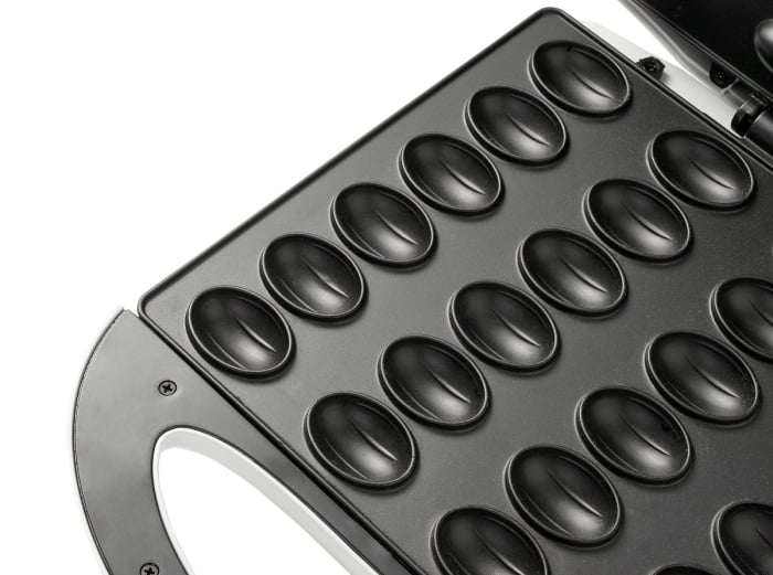 Aparat desert Mesko dublu format cu 24 prajituri in forma de nuci, invelis antiaderent, 1600 W carcasa termoizolanta, picioare antiderapante, negru [4]