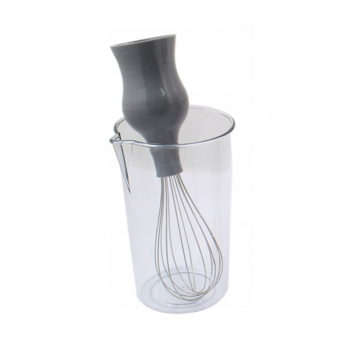 Blender chopper si mixer 3 in 1 din otel inoxidabil cu 2 vase gradate de 500 ml si 750 ml Esperanza Gri [6]