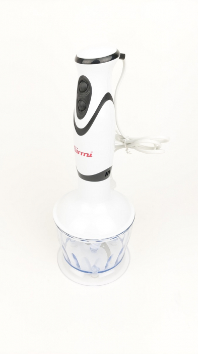 Blender chopper si mixer 3 in 1 din otel inoxidabil cu 2 vase gradate de 500 ml si 750 ml Girmi MX15 [9]
