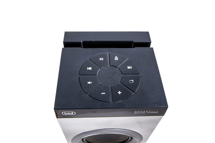 Boxa turn 100cm   Trevi Italia 0XT10451  All in One 3 difuzoare+surround+woofer+bass reflex, Bluetooth, USB, SD, AUX-IN jack 3.5, USB Charge, telecomanda 50W [3]