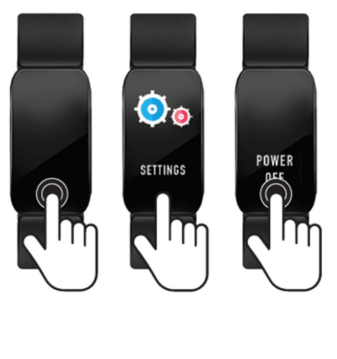 Bratara fitness smartwatch MEM7B1 Bluetooth, Tensiometru, Pulsoximetru, Ritm Cardiac, Pedometru, Monitorizare Somn, Activitati, Notificari, rezistent umezeala IP67 Negru [6]