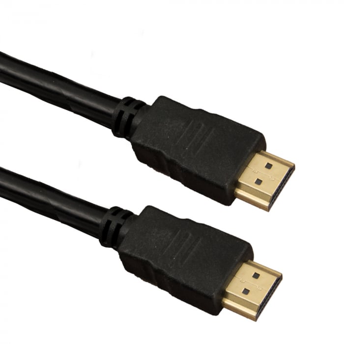Cablu HDMI 1.4B 10m rezolutie maxima full HD 1080  Ethernet 3D,4K MEB190 contacte aurite [1]