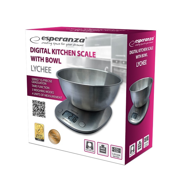 Cantar de bucatarie cu bol inox [2]